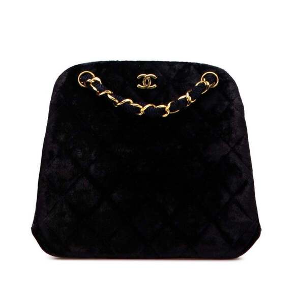 CHANEL Handbags - CHANEL Blue Logo Tote Bag